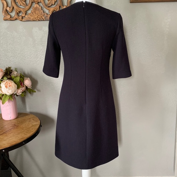 Bottega Veneta Wool Navy Dress - Picture 7 of 12
